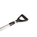 Лопата для снігу телескопічна MASTERTOOL 252х335 мм L 850-1090 мм 84-0019 - Зображення 3