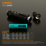 Портативний світлодіодний фонарик VIDEX VLF-A105Z 1200Lm 5000K - Зображення 15
