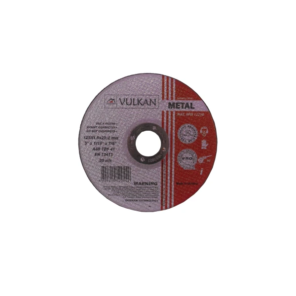 Коло відрізне Vulkan 125*1,6*22 сталь
