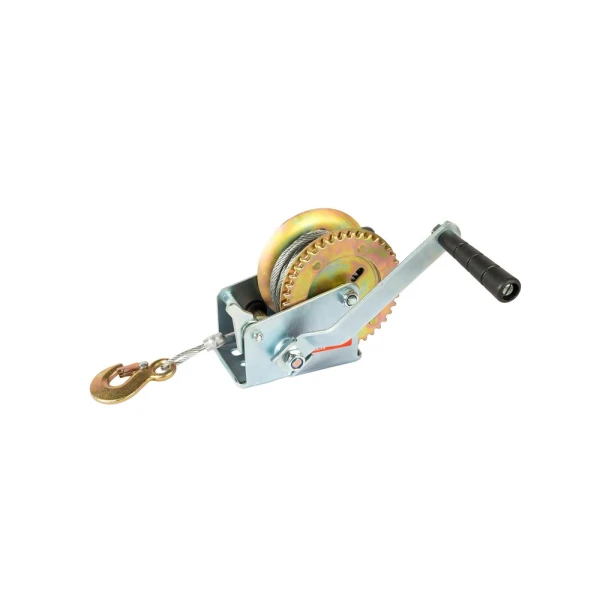 Лебідка барабанна MASTERTOOL 454 кг трос 10 м 86-8145