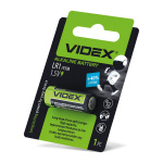 Батарейка лужна Videx LR1 1pc BLISTER (12/360) (LR1 1B)