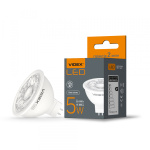 LED лампа VIDEX MR16eL 5W GU5.3 4100K 220V 20шт/ящ (VL-MR16eL-05534)