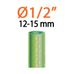 З'єднання 1/2" для поливального шланга, аквастоп Claber 8602 - Зображення 3
