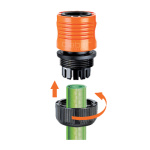 З'єднання 1/2" для поливального шлангу Claber 8606 - Зображення 4