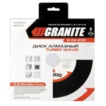 Диск алмазний GRANITE TURBO WAVE 230 мм 9-04-230 - Зображення 2