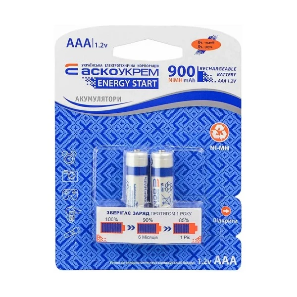 Акумулятор ENERGY START NH-AAA900 ES (blister 2)