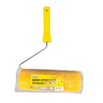 Валик структурний поролоновий MASTERTOOL 80х230 мм 6 мм з ручкою 92-6104 - Зображення 3