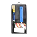 Набір малярний MASTERTOOL №3 валик 2 шт/ручка для валика 1 шт/кисть/ванна 92-8103