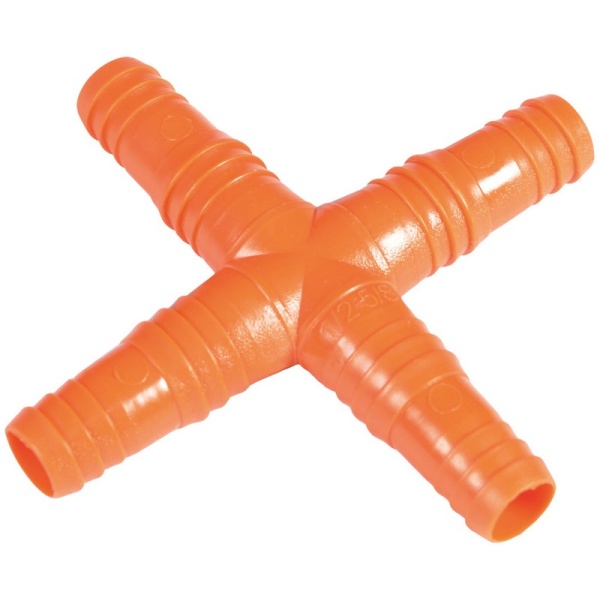 Крестовина MASTERTOOL для шланга 1/2" і 5/8" 92-9070