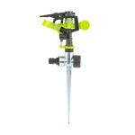 Дощувач пульсуючий MASTERTOOL 1/2" металевий кілочок 3 режими 20 метрів 92-9329