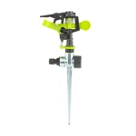 Дощувач пульсуючий MASTERTOOL 1/2" металевий кілочок 3 режими 20 метрів 92-9329