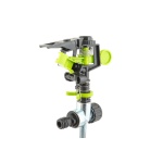 Дощувач пульсуючий MASTERTOOL 1/2" металевий кілочок 3 режими 20 метрів 92-9329 - Зображення 3