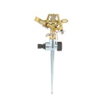 Дощувач пульсуючий металевий MASTERTOOL 1/2" 3 режими 16 метрів 92-9330