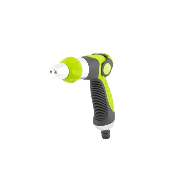 Пістолет для поливу MASTERTOOL 1/2" корпус ABS+метал TPR покриття плавне регулювання потоку води 92-9343