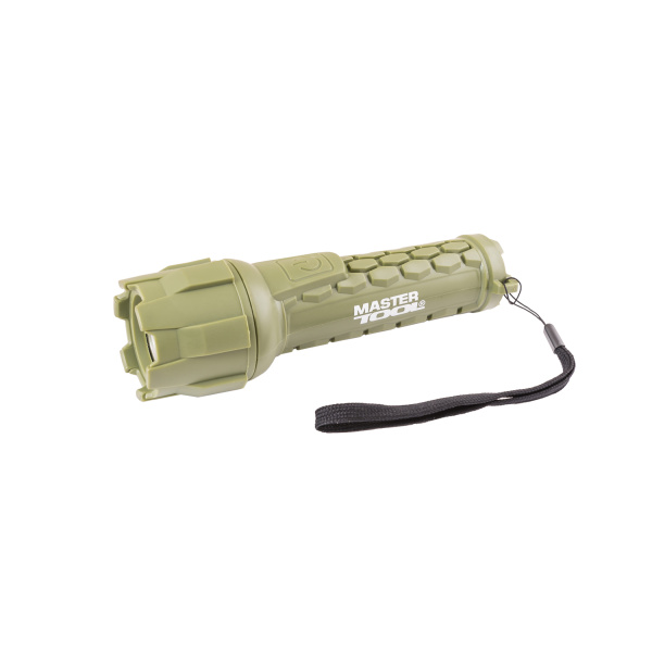 Ліхтар водонепроникний MASTERTOOL 180х55 мм CREE LED IP66 2xAA PP+PVC 94-0802