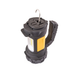Ліхтар MASTERTOOL 2в1 з ручкою 360° 4 режими 180х94х143 мм CREE LED+COB LED 4xAA ABS 94-0804 - Зображення 7