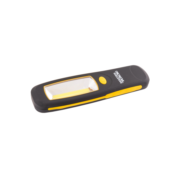 Ліхтар магнітний з підвісом MASTERTOOL 210х60х28 мм COB LED 3xAA ABS 94-0807