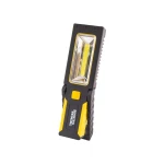 Ліхтар магнітний з підвісом MASTERTOOL 220х54х28 мм 4xLED+COB LED 3xAAA ABS 94-0808 - Зображення 2