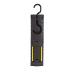 Ліхтар магнітний з підвісом MASTERTOOL 220х54х28 мм 4xLED+COB LED 3xAAA ABS 94-0808 - Зображення 3