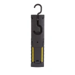 Ліхтар магнітний з підвісом MASTERTOOL 220х54х28 мм 4xLED+COB LED 3xAAA ABS 94-0808 - Зображення 3
