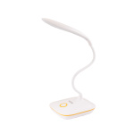 Лампа настільна гнутка MASTERTOOL 125х100х350 мм COB LED USB/3xAA ABS 94-0814 - Зображення 2