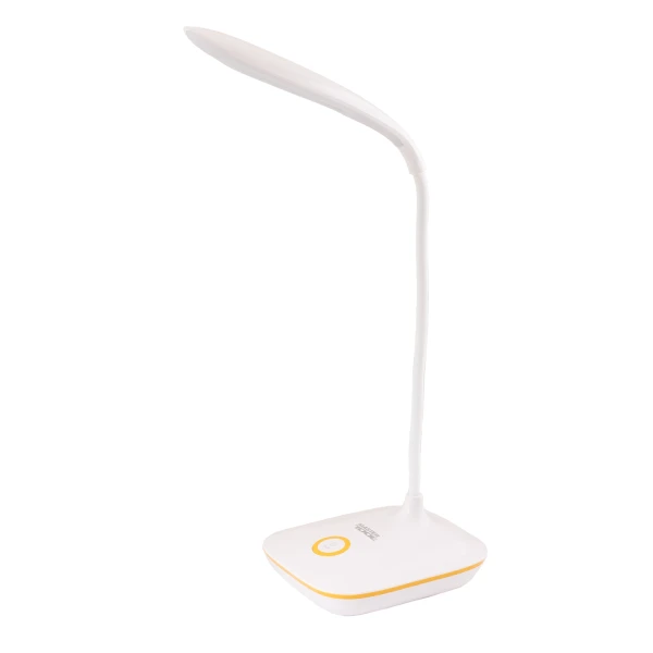 Лампа настільна гнутка MASTERTOOL 125х100х350 мм COB LED USB/3xAA ABS 94-0814