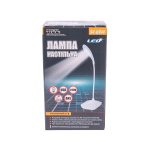 Лампа настільна гнутка MASTERTOOL 125х100х350 мм COB LED USB/3xAA ABS 94-0814 - Зображення 5