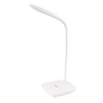 Лампа настільна гнучка MASTERTOOL сенсорний вмикач 3 режими 125х100х350 мм COB LED USB/3xAA ABS 94-0815