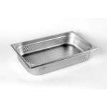Гастроємність Brillis перфорована н/с без ручок 1/1x100mm, Ø 6 mm