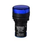 Сигнальна арматура AD22-22DS синя 24V AC/DC