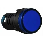 Сигнальна арматура AD22-22DS синя 24V AC/DC - Зображення 3