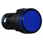 Сигнальна арматура AD22-22DS синя 220V АC - Зображення 3