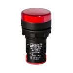Сигнальна арматура AD22-22DS червона 380V АC