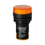 Сигнальна арматура AD22-22DS жовта 380V АC