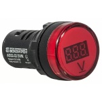 Цифровий вимірювач напруги AD22-22DVM DC 5-30В (червоний)