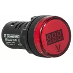 Цифровий вимірювач напруги AD22-22DVM DC 5-30В (червоний)