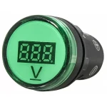 Цифровий вимірювач напруги AD22-22DVM DC 5-30В (зелений)