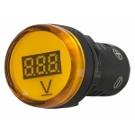 Цифровий вимірювач напруги AD22-22DVM DC 5-30В (жовтий) - Зображення 4