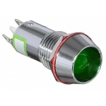 Сигнальна арматура AD22C-12 зелена 24V AC/DC