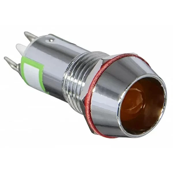 Сигнальна арматура AD22C-12 червона 24V AC/DC