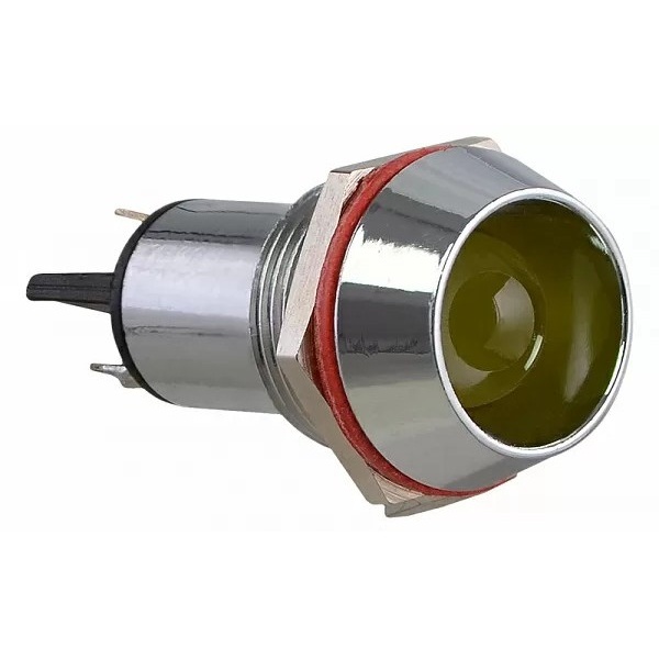 Сигнальна арматура AD22C-16 жовта 220V AC