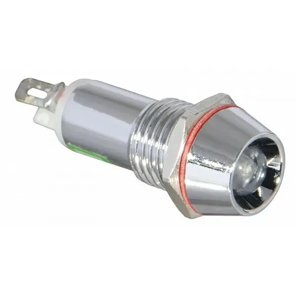Сигнальна арматура AD22C-8 біла 24V AC/DC