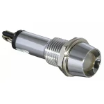 Сигнальна арматура AD22C-9 біла 24V AC/DC