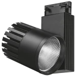 Трековий світильник Feron AL105 COB 40W 3600LM 4000K IP40 чорний 95*200*150 мм (5994)