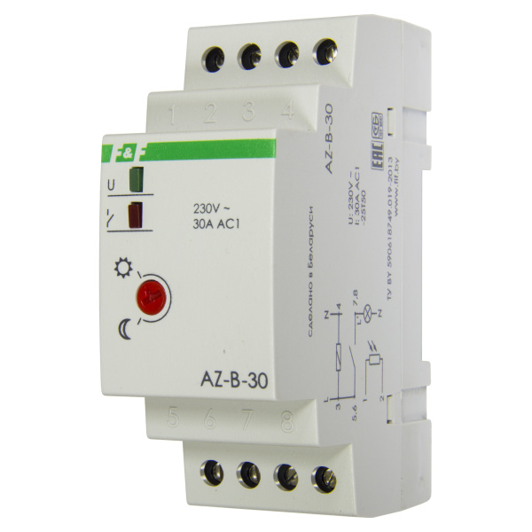 Сутінкове реле AZ-B-30, 220В, 30А