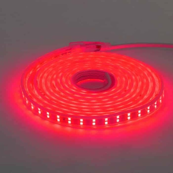 Світлодіодна стрічка COLORADO червона 220-240V IP65