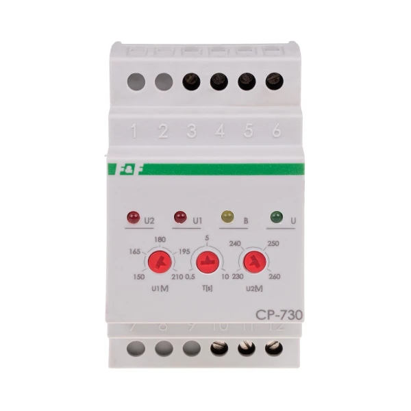 Реле напруги CP-730, трифазне, 10А