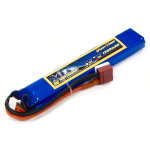 Акумулятор для страйкболу Giant Power (Dinogy) Li-Pol 1300 мАг 7.4 В 130x21x12,5 мм T-Plug