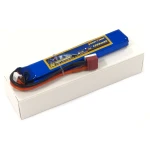 Акумулятор для страйкболу Giant Power (Dinogy) Li-Pol 1300 мАг 7.4 В 130x21x12,5 мм T-Plug - Зображення 2