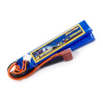 Акумулятор для страйкболу Giant Power (Dinogy) Li-Pol 1300 мАг 7.4 В 103x20x7,5 мм T-Plug